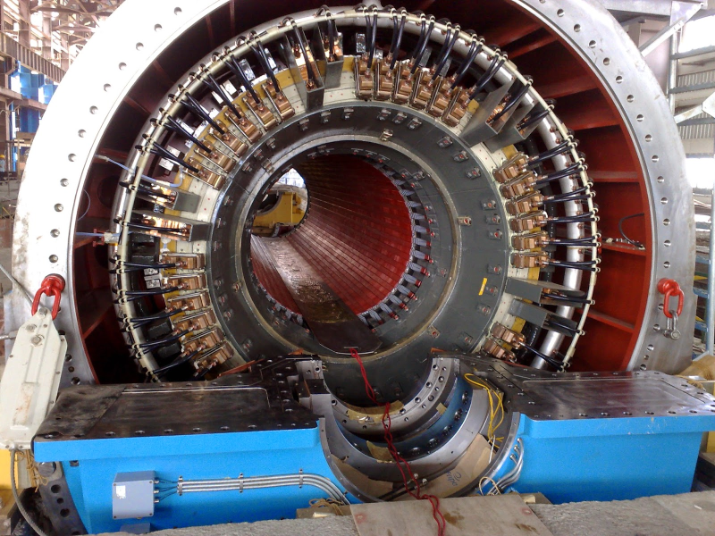 Контурные токи в подшипниках генератора