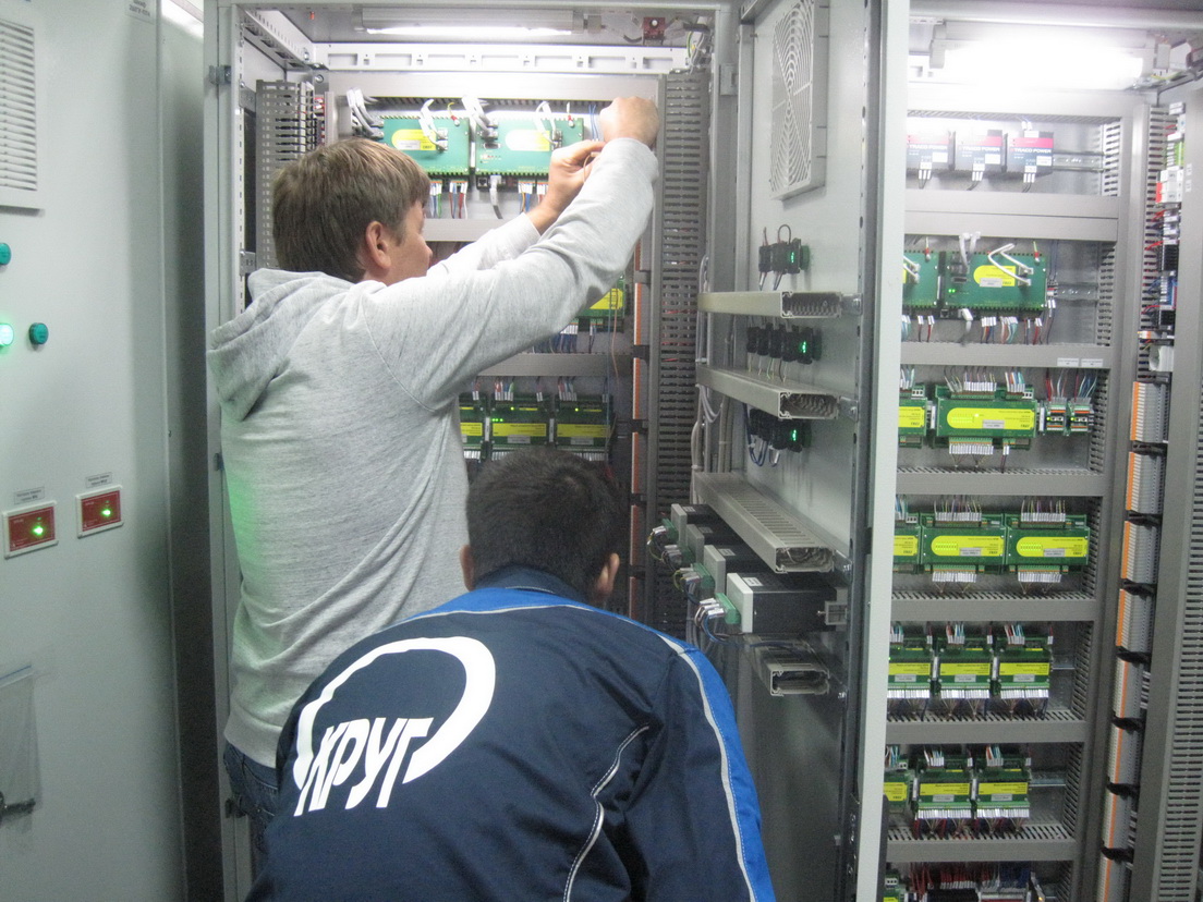 Сборка шкафов управления и электротехнических шкафов