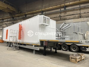 Мобильная подстанция 110/6 кВ для строительства Новоленской ТЭС