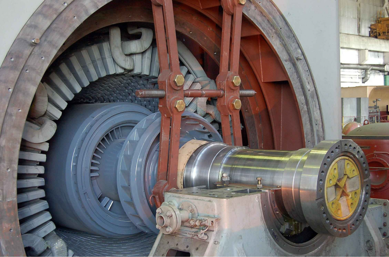 Контроль изоляции подшипников генератора в период ремонта