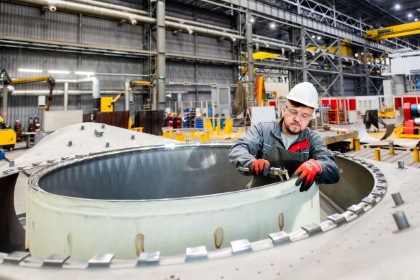 Компания «СТГТ» впервые изготовила внутренний корпус газовой турбины 