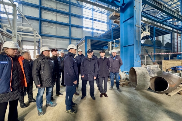 Готовность Артёмовской ТЭЦ‑2 достигла 67%