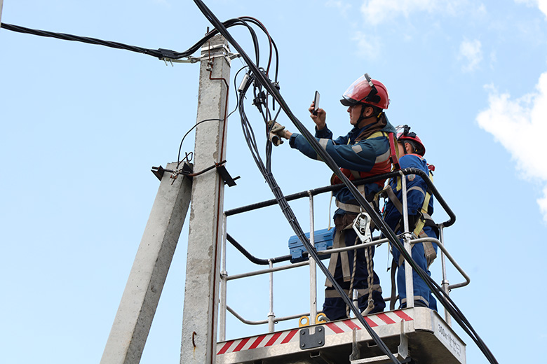 Работы по техприсоединению потребителей в Давлекановском районе