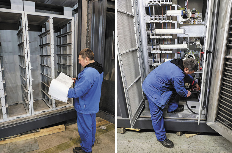 Процесс изготовления накопителей