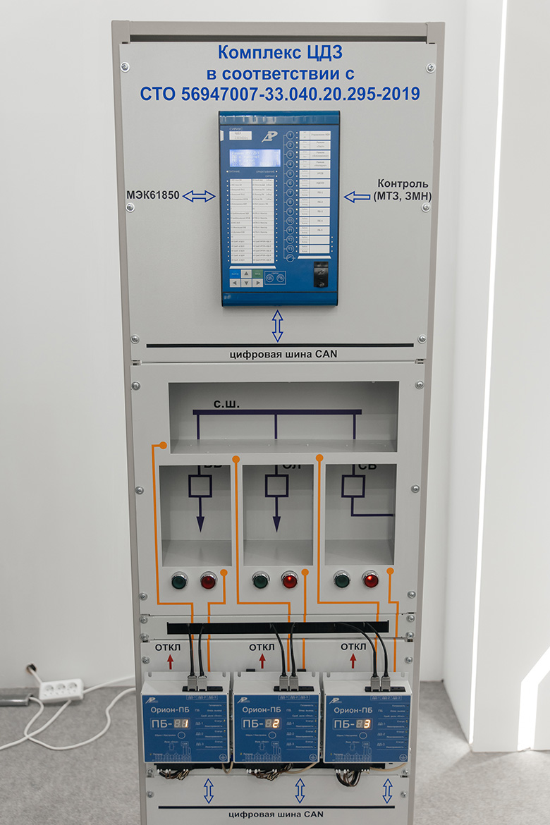 Комплекс централизованной дуговой защиты на базе Сириус-ЦДЗ