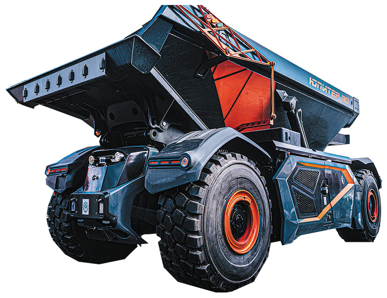 Уникальный беспилотный самосвал&nbsp;НОЦ