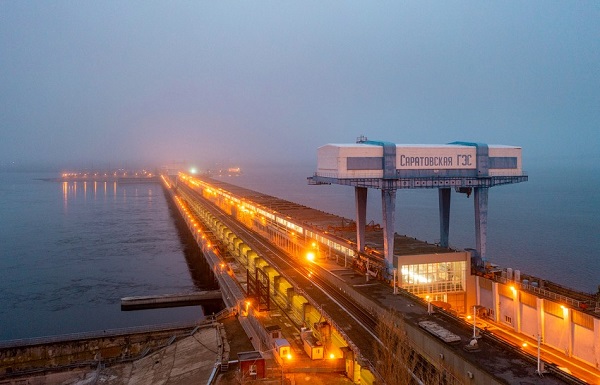 Саратовская ГЭС отмечает юбилей – 55 лет