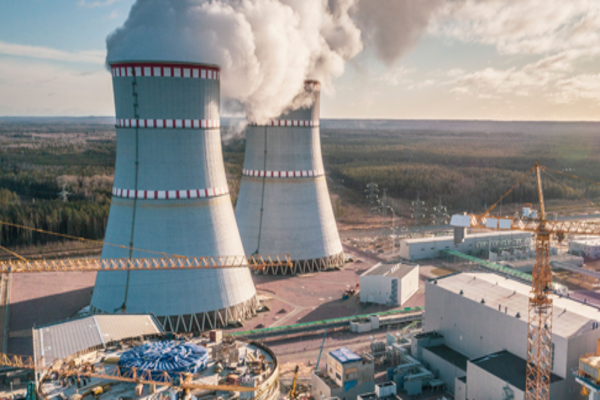 Специалисты Ленинградской АЭС приступили к армированию фундамента здания реактора