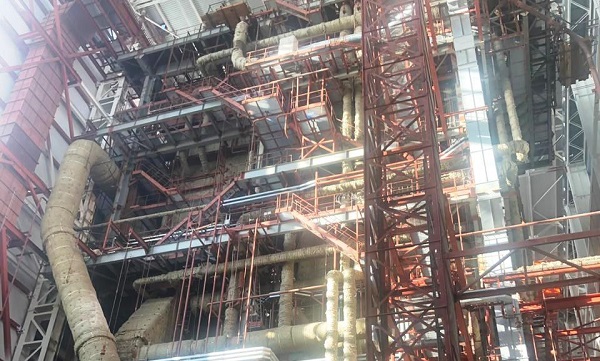 Первый блок - первый розжиг котла