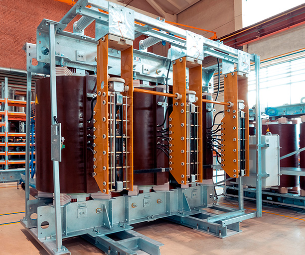 Сухие трансформаторы мощностью более 4000 кВА для энергетики
