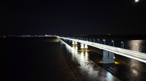 Материалы ВМП защищают новый мост «Звезда Оби»