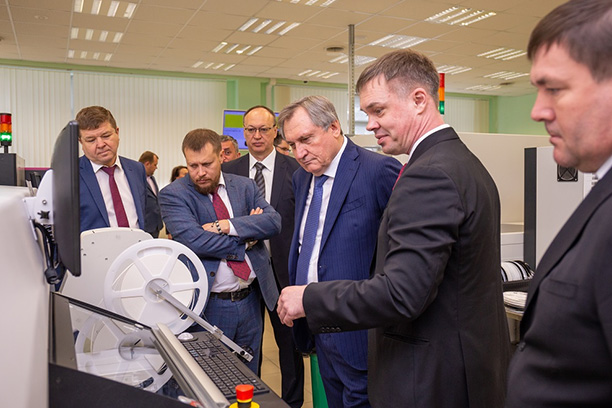 Министр энергетики РФ посетил производство «Прософт-Системы»