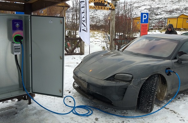 Enel X  запустила первую ЭЗС на российском побережье Баренцева моря