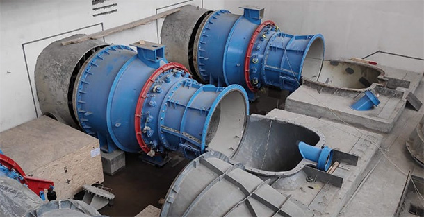 На Барсучковской малой ГЭС завершены основные строительные работы