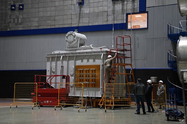 ERSO изготовил новый трансформатор для металлургов в Ярцево 