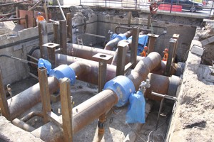 «Теплосеть Санкт-Петербурга» ремонтирует району позвоночник