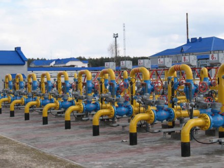 Украина значительно увеличила отбор газа