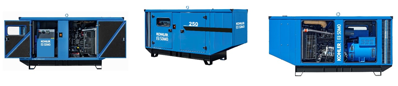 ДГУ KOHLER-SDMO J220 и J250 в новом эргономичном и экономичном кожухе М139