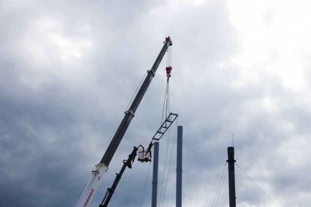 К отопительному сезону в Ухте готовятся под землей и на высоте