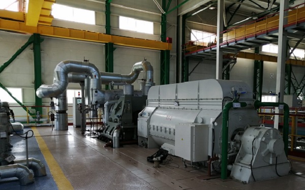 На станции ПАО «Кокс» запустили новый турбогенератор