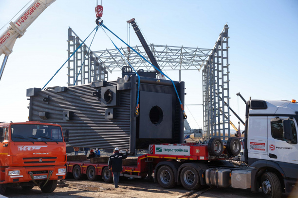 Т Плюс начала монтаж оборудования новой котельной для Универсиады в Екатеринбурге  