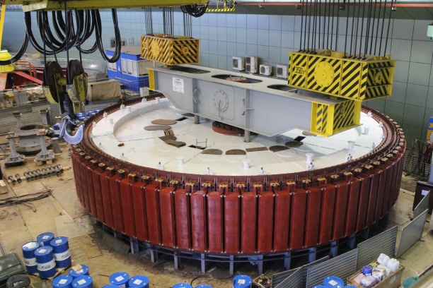 Замена гидроагрегата №2 на Воткинской ГЭС завершена