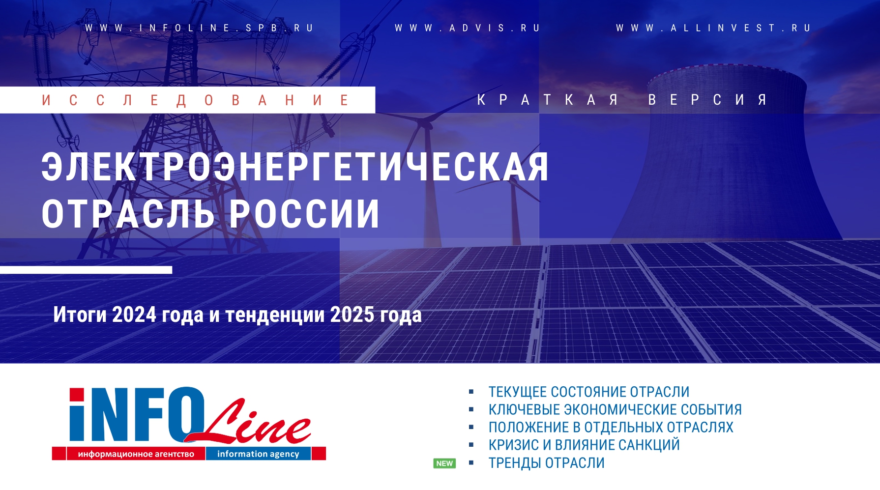 Исследование "Электроэнергетическая отрасль РФ 2025 года"