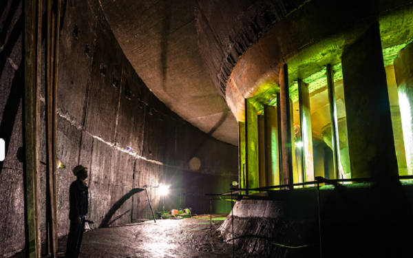 На Новосибирской ГЭС проводится ремонт спиральной камеры 4 гидроагрегата