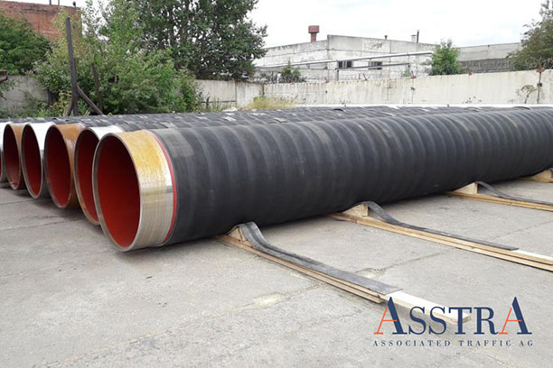 AsstrA перевезёт свыше 2 тысяч тонн труб для «Северного потока-2»