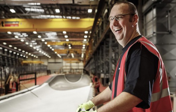 Siemens Gamesa планирует в Великобритании расширить производство лопастей для ВЭУ 