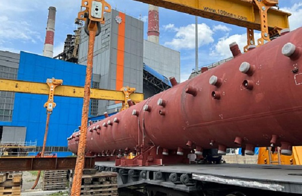 На Гусиноозерскую ГРЭС доставлен барабан для котлоагрегата 