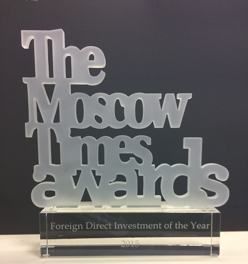 Компания Schneider Electric получила премию The Moscow Times Awards как инвестор года