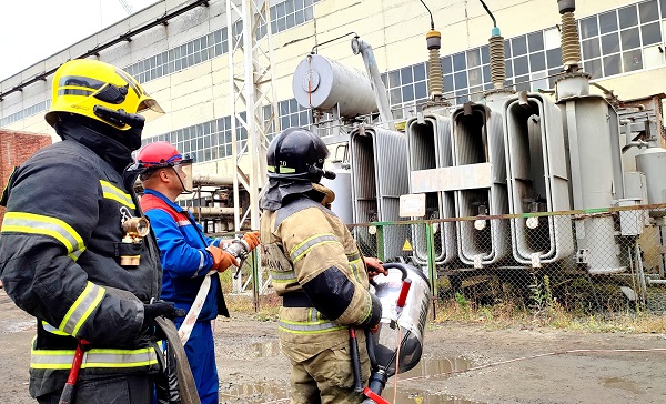 На Владивостокской ТЭЦ-2 ликвидировали условное возгорание