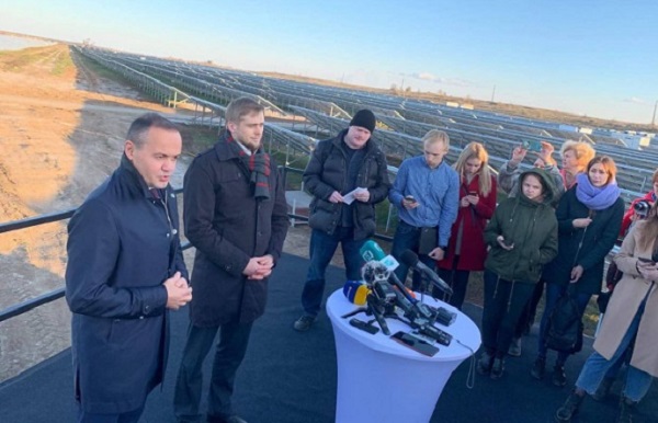 «ДТЭК» запустила в Украине Покровскую СЭС мощностью 240 МВт