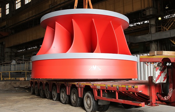«ЛМЗ» завершил отгрузку самого крупного элемента гидротурбины для Усть-Среднеканской ГЭС