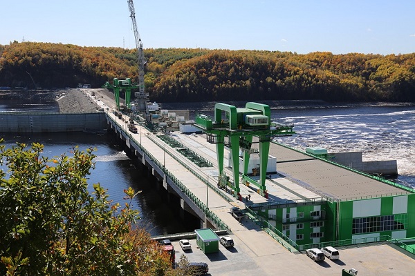 Нижне-Бурейская ГЭС отмечает пятилетие со дня запуска первых гидроагрегатов