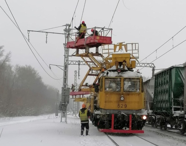 ГК 1520 усилила энергоснабжение участка Юго-Восточной железной дороги
