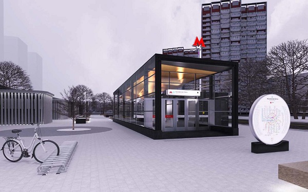 В Москве подключили к электросетям станцию БКЛ метро «Нагатинский затон» 