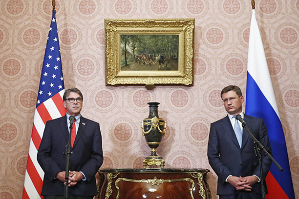 Министр энергетики США посетил Москву