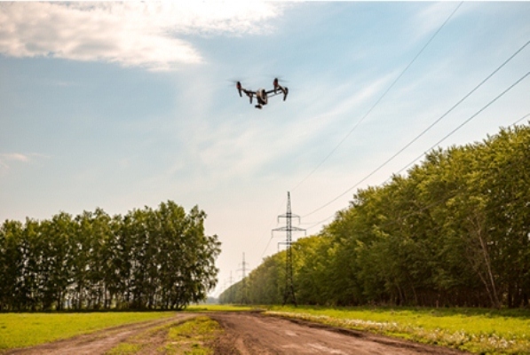 Расчистку просек ЛЭП в Тверской области контролируют беспилотники