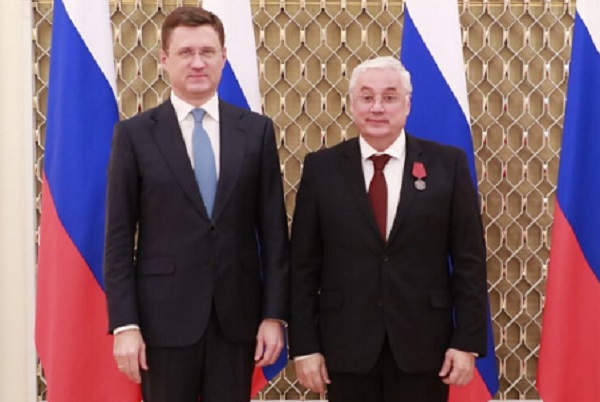 Николай Рогалев удостоен медали ордена «За заслуги перед Отечеством» II степени