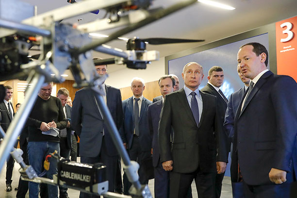 Путин проверил подготовку  к зиме и к чемпионату мира