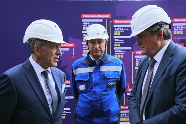 Глава Минэнерго РФ ознакомился с работой объектов Красноярской ТЭЦ-1