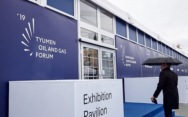 Закончен монтаж выставочного павильона для TNF 2020  