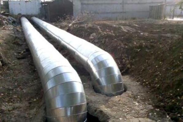 Екатеринбургская теплосетевая компания заменила половину тепломагистрали в поселке Горный Щит