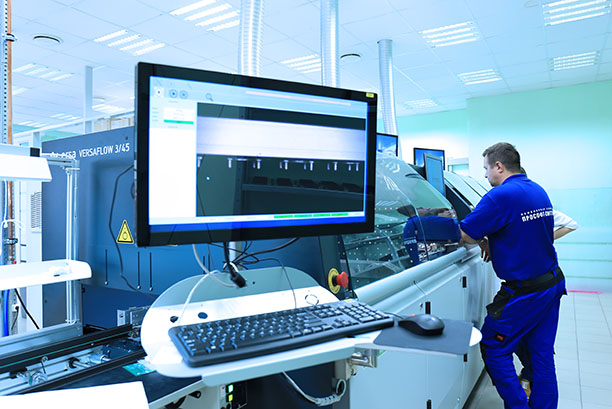 Автоматизированная линия селективной пайки